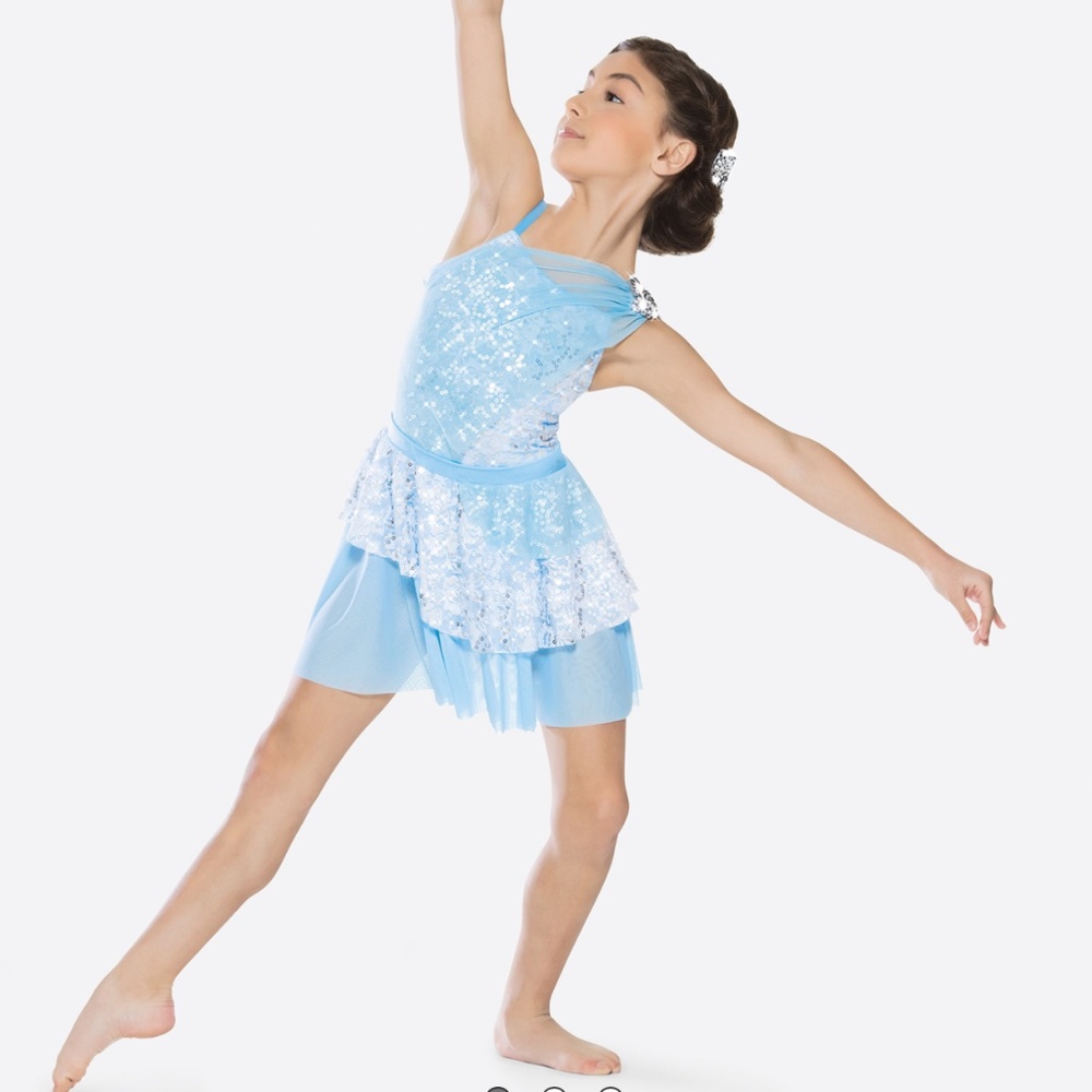 Girls Lyrical Dance Costume - Size SC